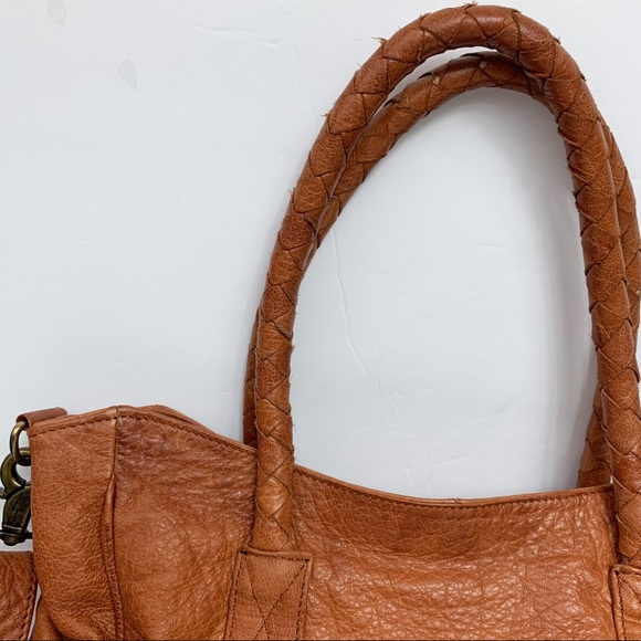 Anthropologie Day & Mood Phoebe Leather Tote Bag - Picture 4 of 12